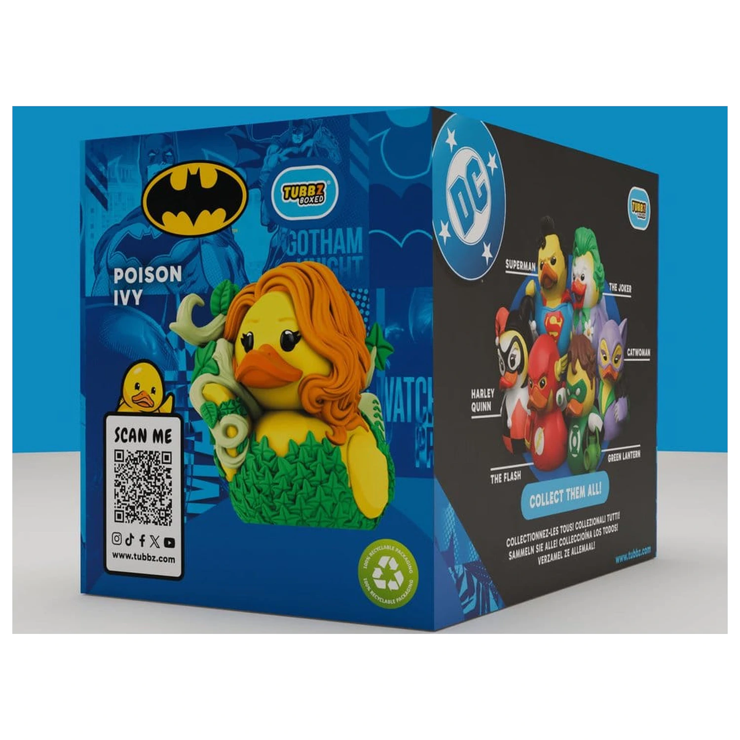 DC Comics Tubbz PVC Figur Poison Ivy Boxed Edition 10 cm Produktfoto