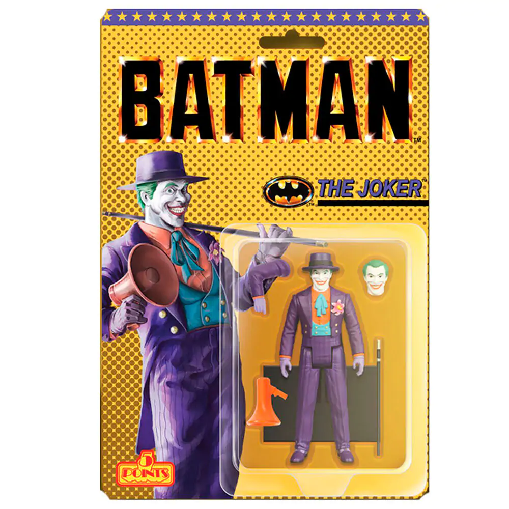 DC Comics Universe Batman 1989 The Joker Figur 9,5cm termékfotó