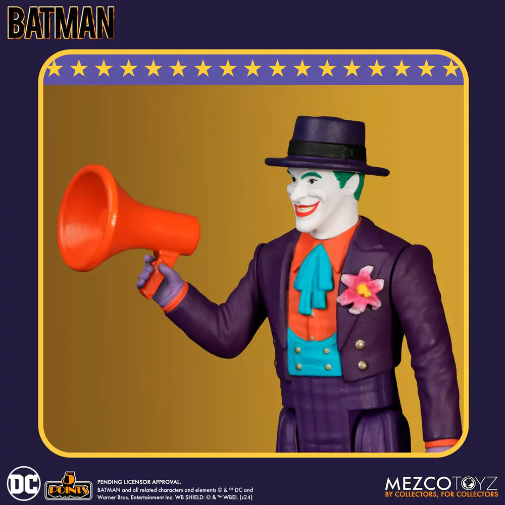 DC Comics Universe Batman 1989 The Joker Figur 9,5cm termékfotó