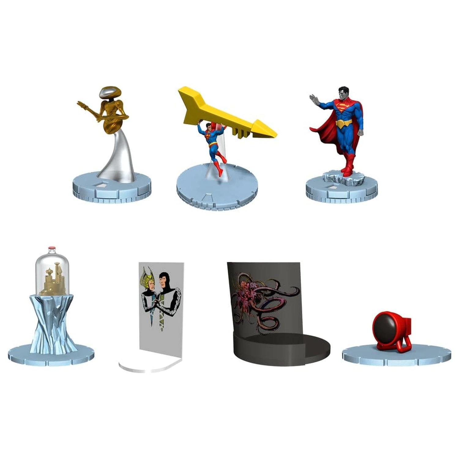 DC Comics Wizkids HeroClix Iconix Minifiguren Fortress of Solitude Vol 1 13 cm Produktfoto