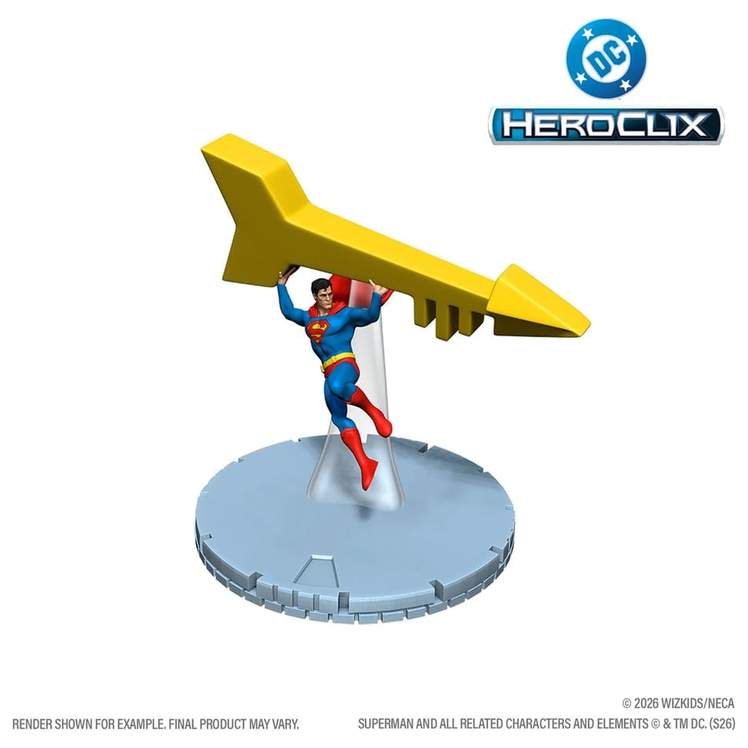 DC Comics Wizkids HeroClix Iconix Minifiguren Fortress of Solitude Vol 1 13 cm Produktfoto