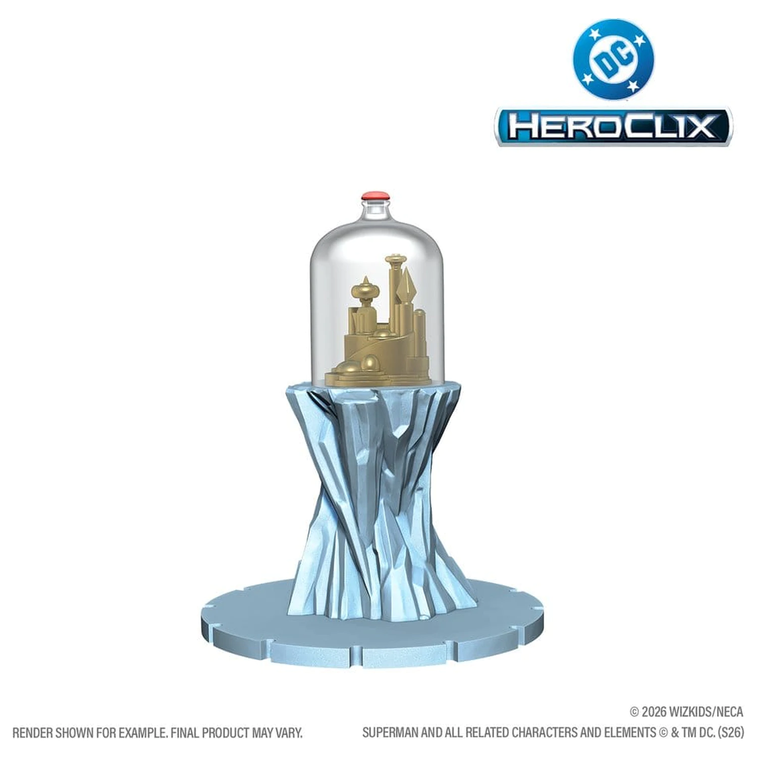DC Comics Wizkids HeroClix Iconix Minifiguren Fortress of Solitude Vol 1 13 cm Produktfoto