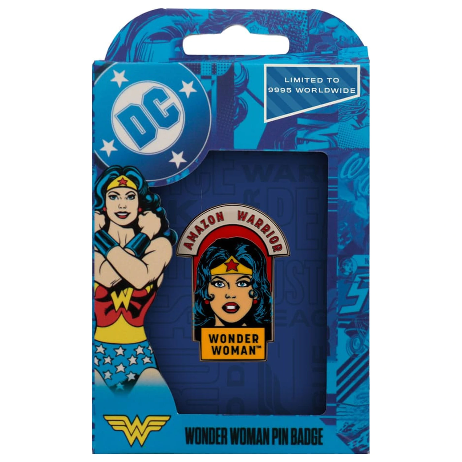 DC Comics Pin Anstecker Wonder Woman Amazon Warrior Limited Edition Produktfoto