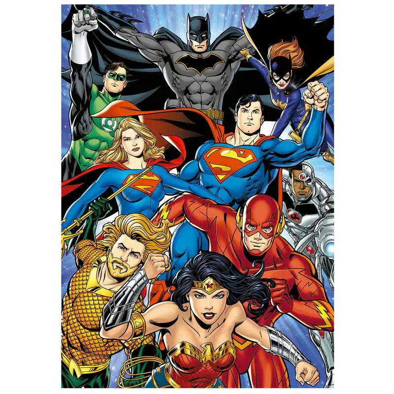 DC Comis Justice League Puzzle 1000St Produktfoto