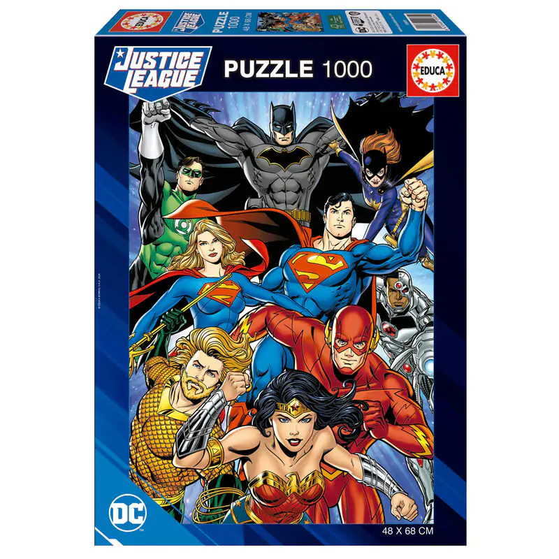 DC Comis Justice League Puzzle 1000St Produktfoto