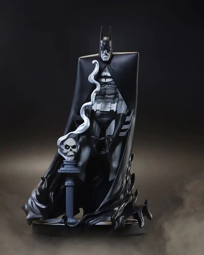 DC Direct Resin Statue 1/10 Batman Black & White by Bill Sienkiewicz 20 cm termékfotó