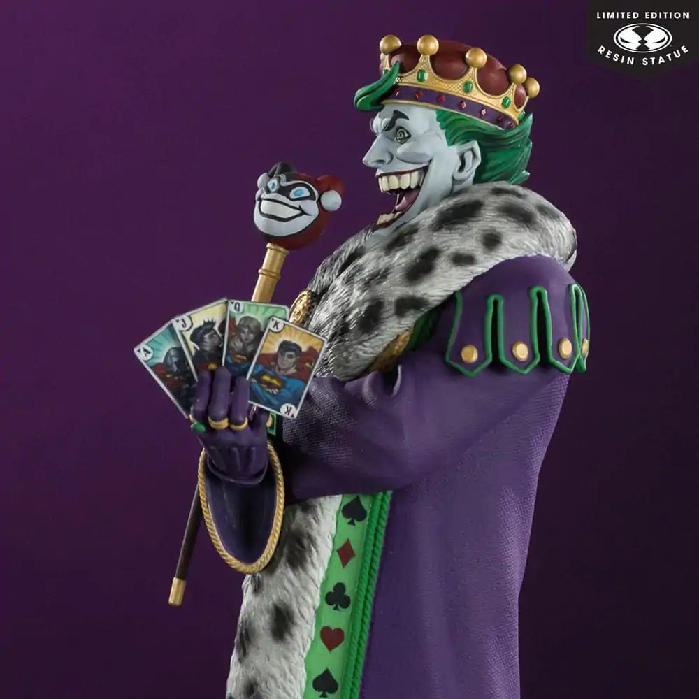 DC Direct Statue 1/10 The Joker Purple Craze: The Joker by Ed McGuiness 19 Zentimeter Produktfoto
