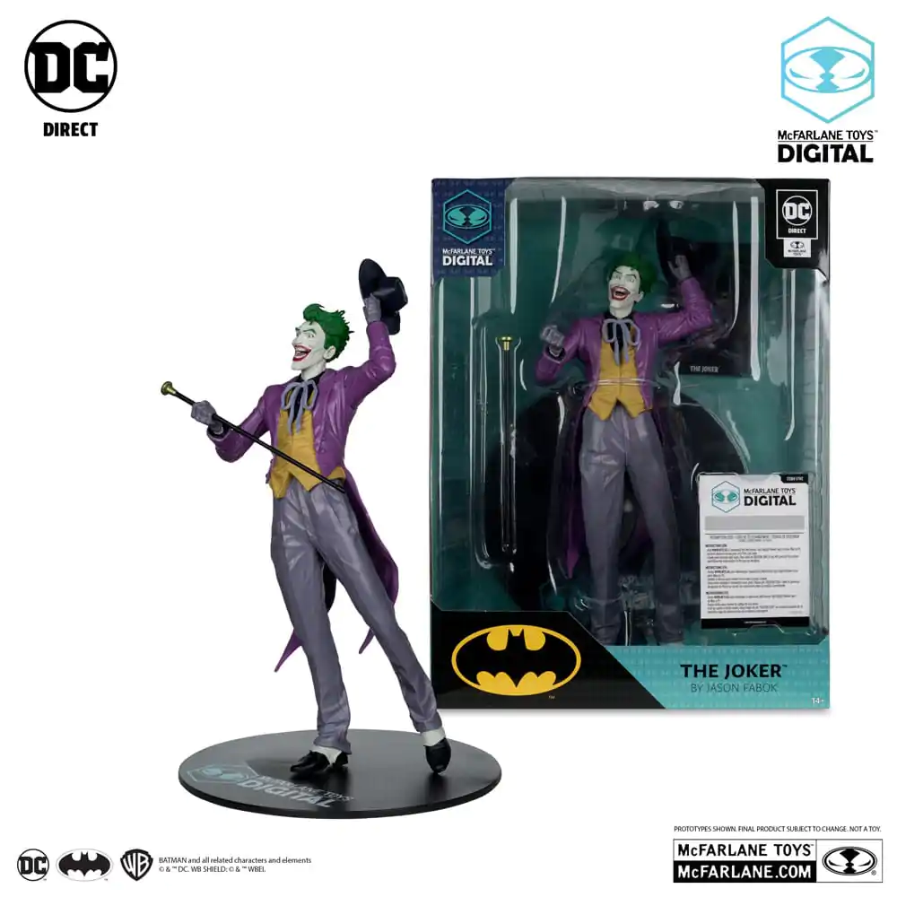 DC Direct PVC Statue 1/6 The Joker by Jason Fabok (McFarlane Digital) 29 cm Produktfoto