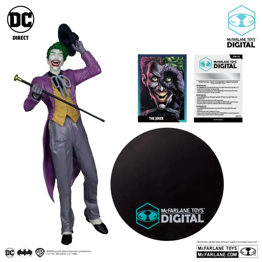 DC Direct PVC Statue 1/6 The Joker by Jason Fabok (McFarlane Digital) 29 cm Produktfoto