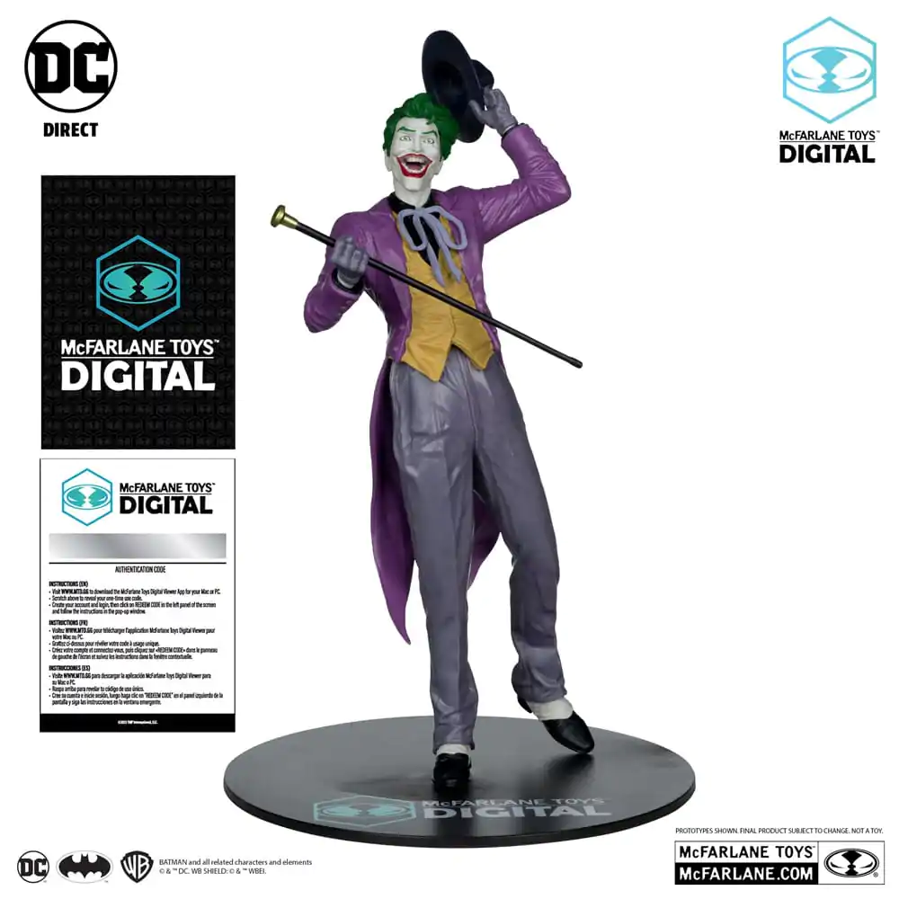 DC Direct PVC Statue 1/6 The Joker by Jason Fabok (McFarlane Digital) 29 cm Produktfoto