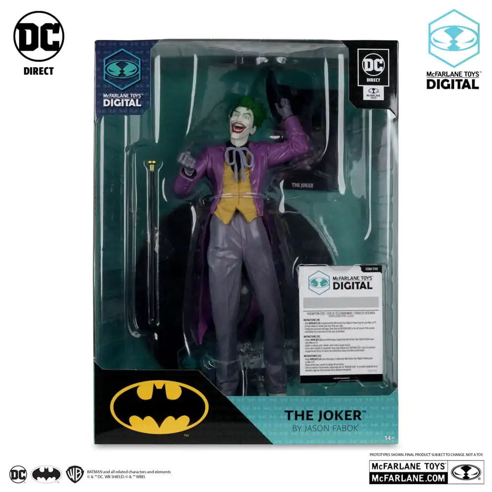 DC Direct PVC Statue 1/6 The Joker by Jason Fabok (McFarlane Digital) 29 cm Produktfoto