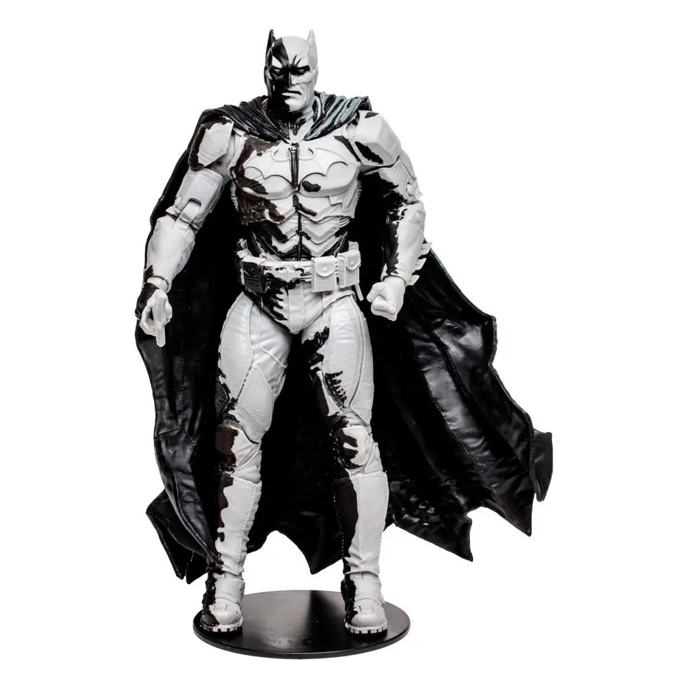 DC Direct Actionfigur & Comic Black Adam Batman Line Art Variant (Gold Label) (SDCC) 18 cm Produktfoto