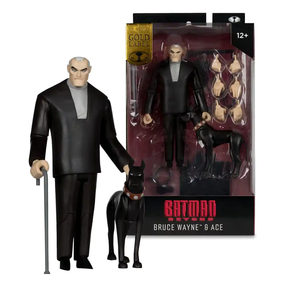 DC Direct Action Figur Bruce Wayne &amp; Ace (Batman Beyond) Gold Label 15 cm Produktfoto