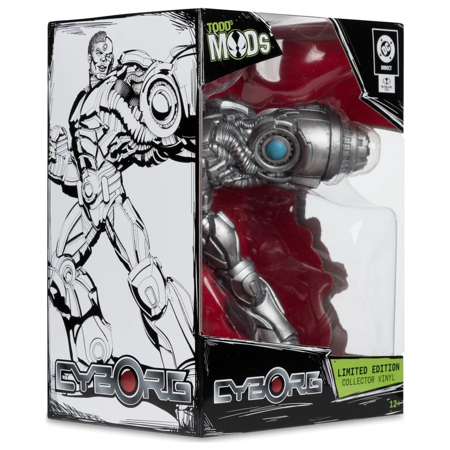DC Direct Sammler Vinyl Statue Cyborg 12 cm Produktfoto
