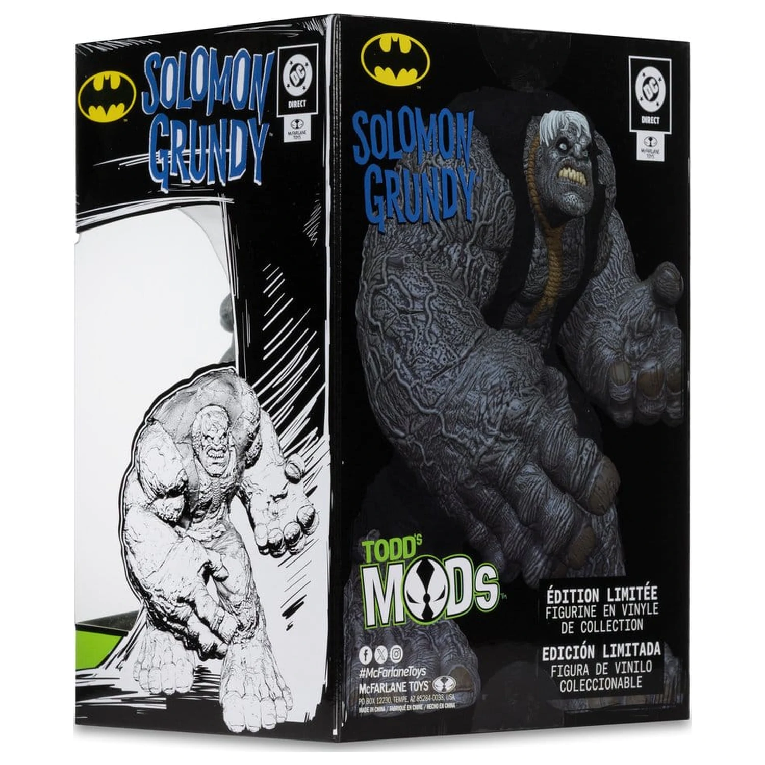 DC Direct Collector Vinyl Statue Solomon Grundy (Limited Edition Todd's Mods) 11 cm Produktfoto