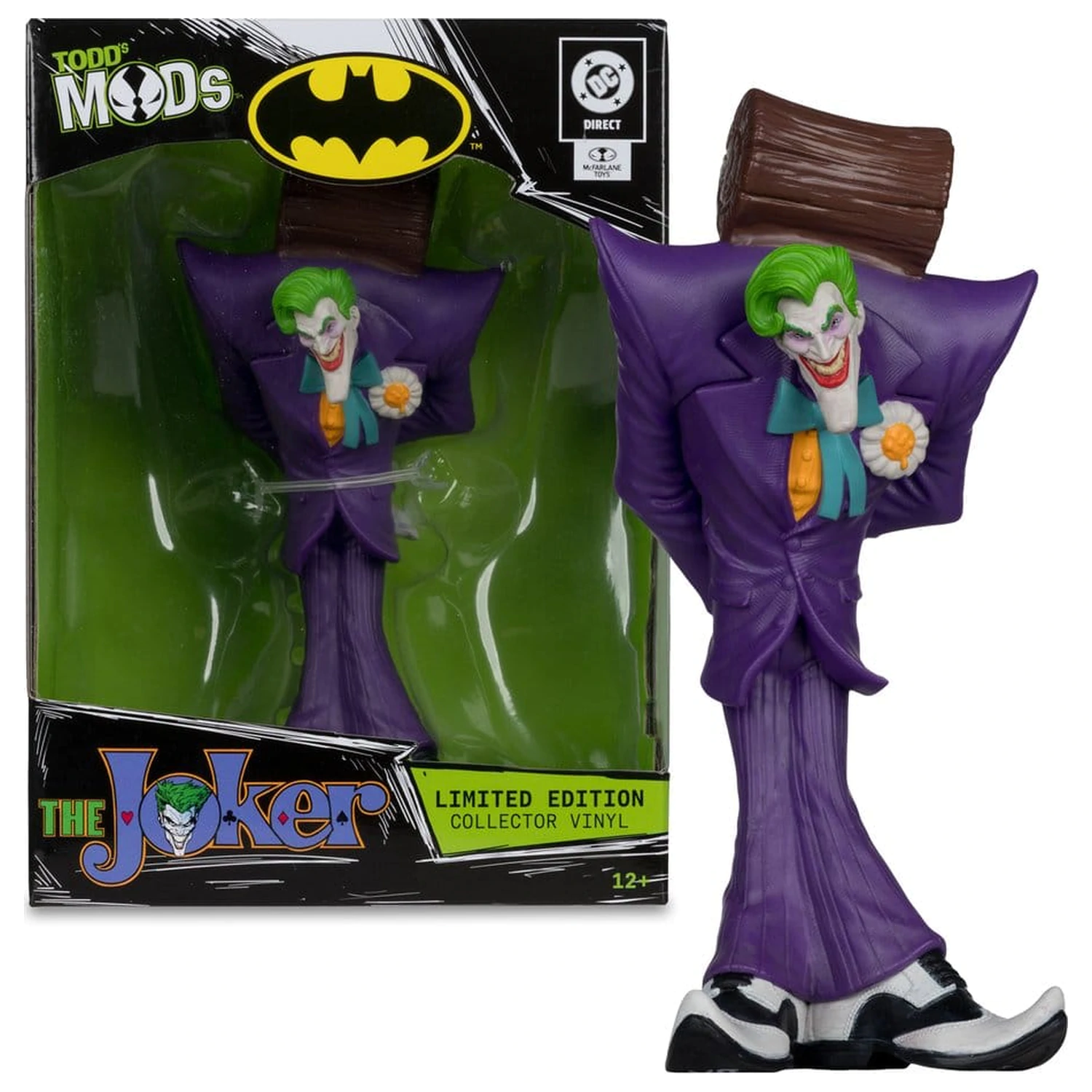 DC Direct Collector Vinyl Statue The Joker (Limited Edition Todd's Mods) 13 cm Produktfoto