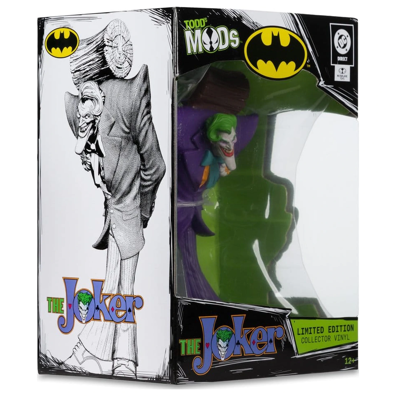 DC Direct Collector Vinyl Statue The Joker (Limited Edition Todd's Mods) 13 cm Produktfoto