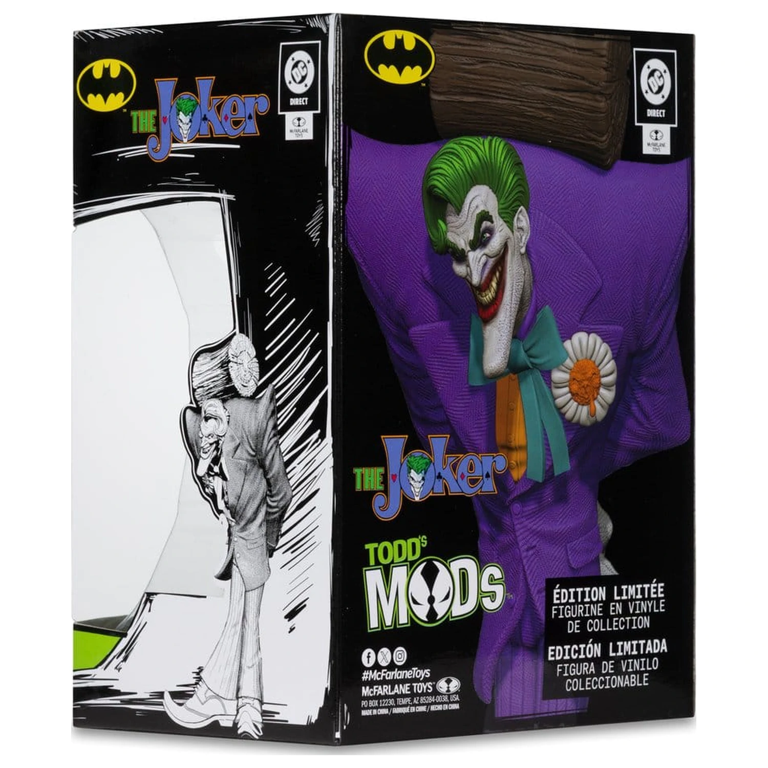 DC Direct Collector Vinyl Statue The Joker (Limited Edition Todd's Mods) 13 cm Produktfoto