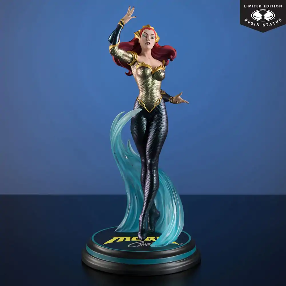 DC Direct Cover Girls Statue 1/8 Mera by J. Scott Campbell 26 cm Produktfoto