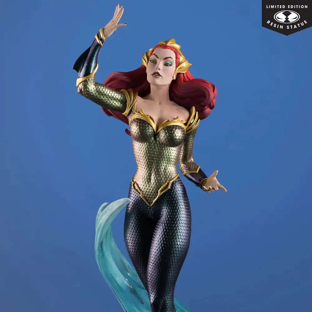 DC Direct Cover Girls Statue 1/8 Mera by J. Scott Campbell 26 cm Produktfoto