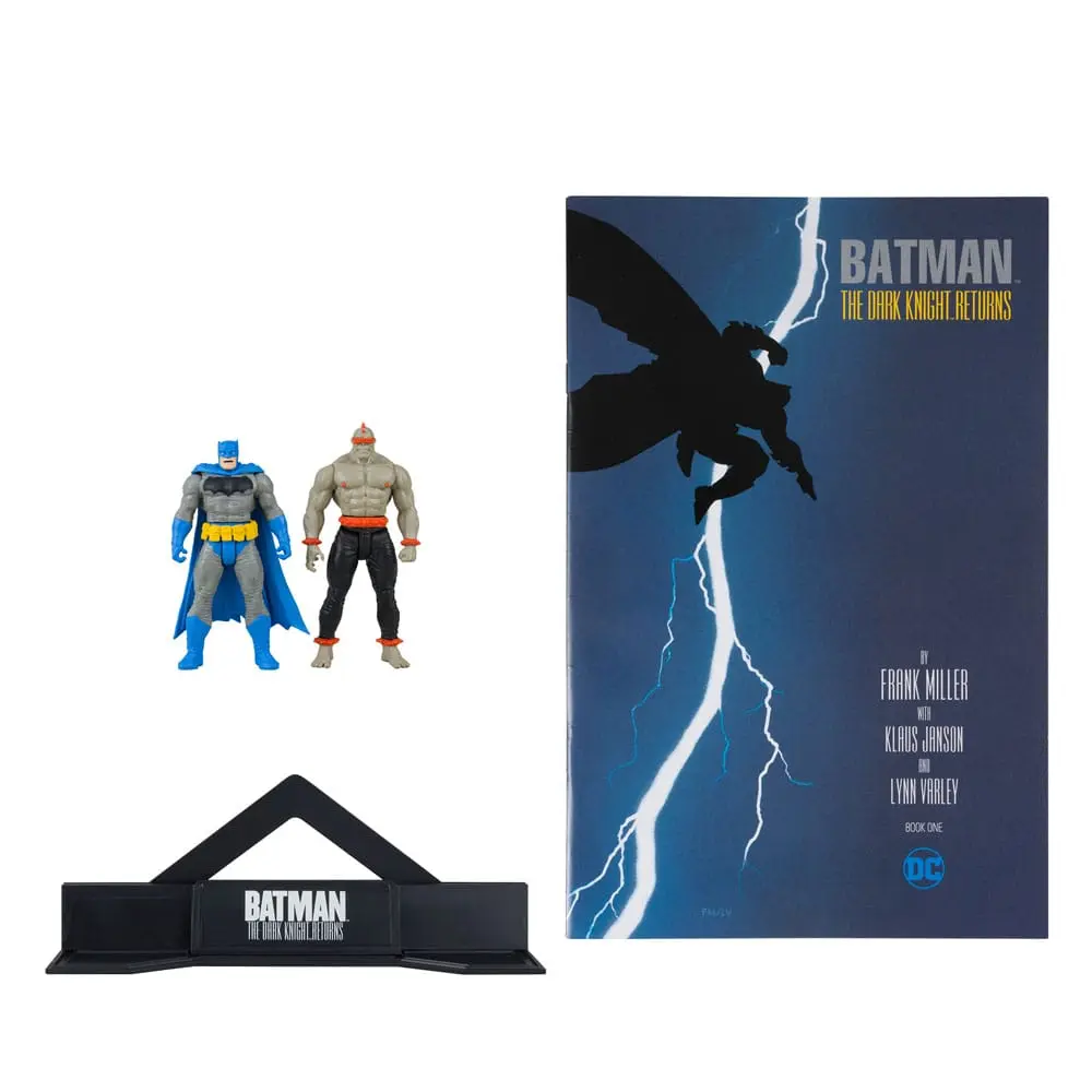 DC Direct Gaming Actionfiguren & Comic Batman (Blue) & Mutant Leader (Dark Knight Returns #1) 8 cm termékfotó