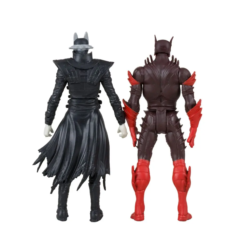 DC Direct Gaming Actionfiguren & Comic Batman Who Laughs & Red Death (Dark Nights Metal #1) 8 cm termékfotó