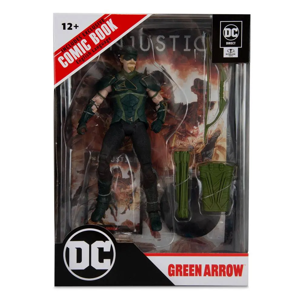 DC Direct Gaming Actionfigur & Comic Green Arrow (Injustice 2) 18 cm termékfotó