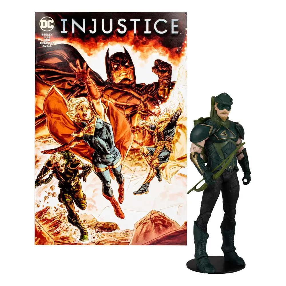 DC Direct Gaming Actionfigur & Comic Green Arrow (Injustice 2) 18 cm termékfotó