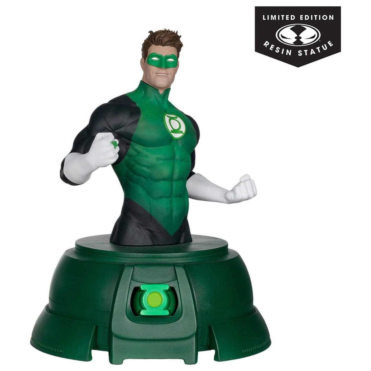 DC Direct Green Lantern Büste 1/1 Hal Jordan with Power Ring Prop Replica (Gold Label) 26 cm Produktfoto