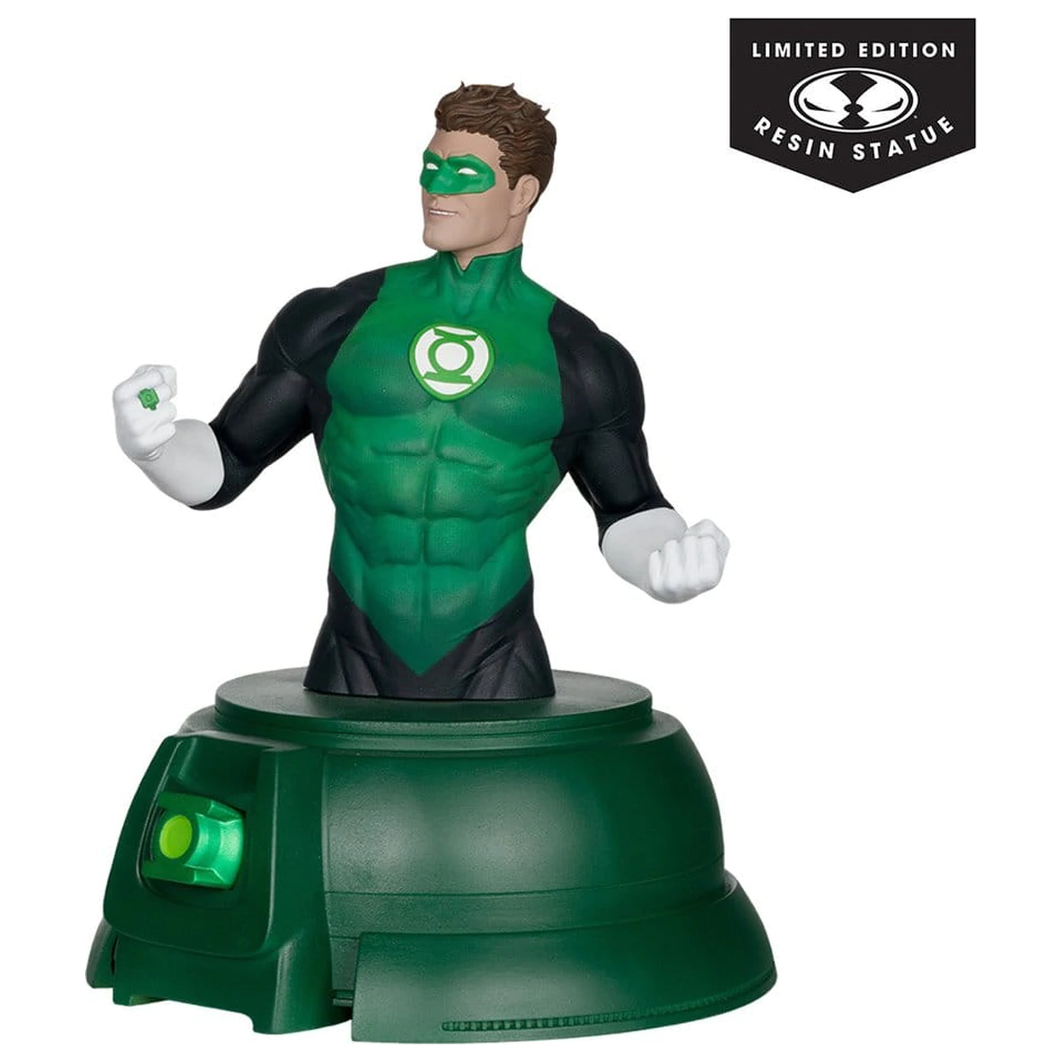 DC Direct Green Lantern Büste 1/1 Hal Jordan with Power Ring Prop Replica (Gold Label) 26 cm Produktfoto