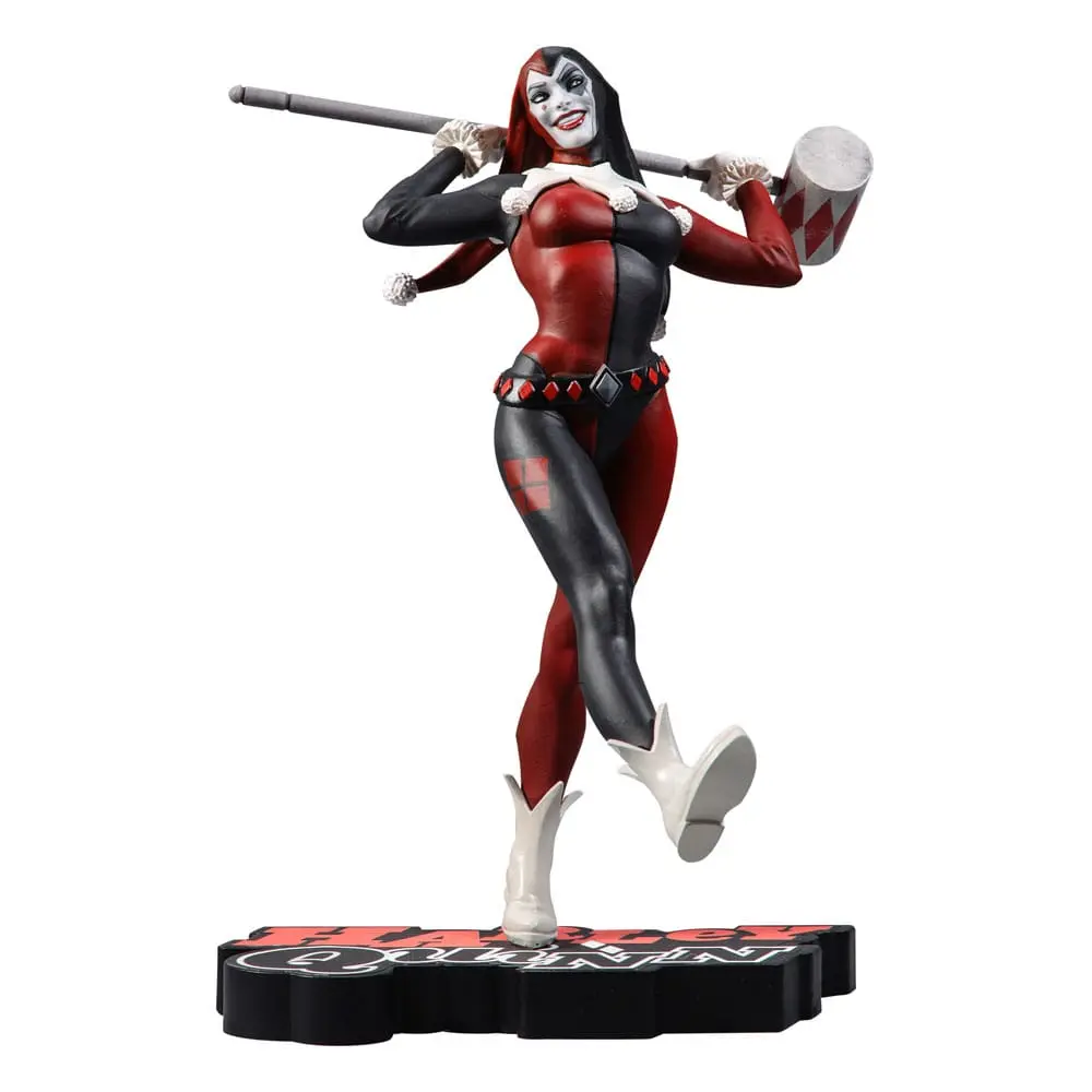 DC Direct Resin Statue Harley Quinn: Red White & Black (Harley Quinn by Stjepan Sejic) 19 cm termékfotó