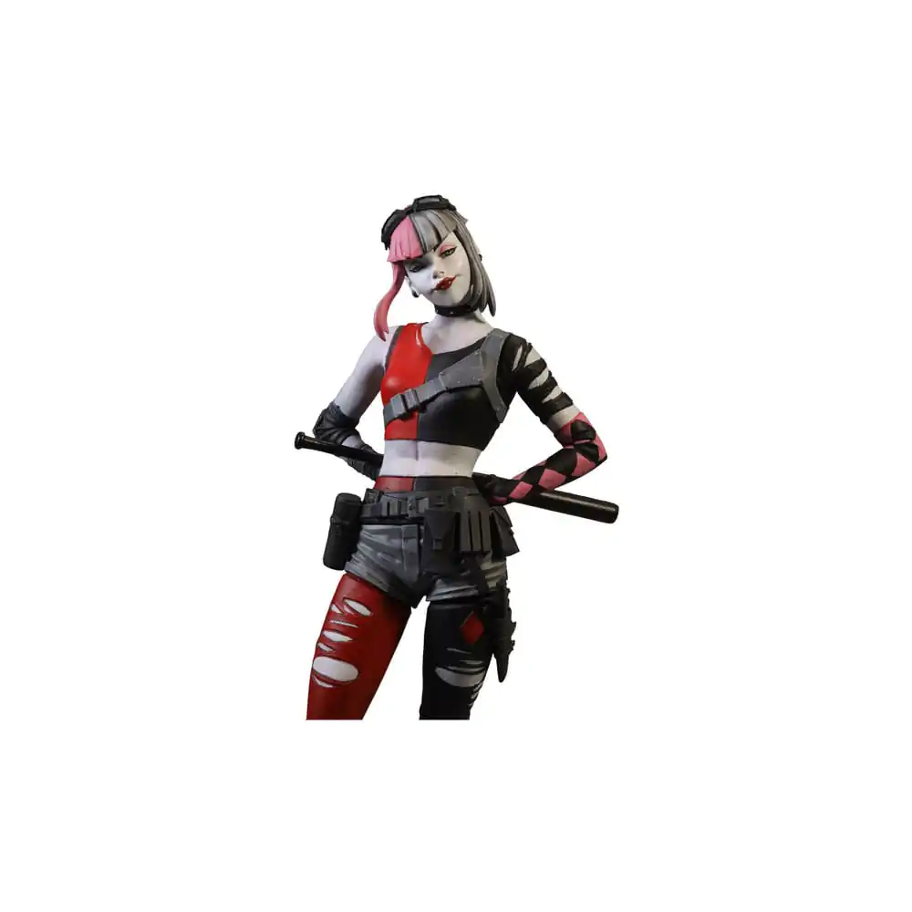 DC Direct Resin Statue Harley Quinn: Red White &amp; Black by Simone Di Meo 17 cm Produktfoto
