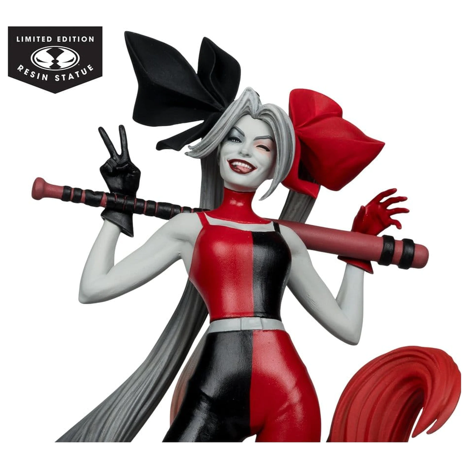DC Direct Harley Quinn: Red, White & Black Statue 1/10 Harley Quinn von Alex Garner 21 cm Produktfoto