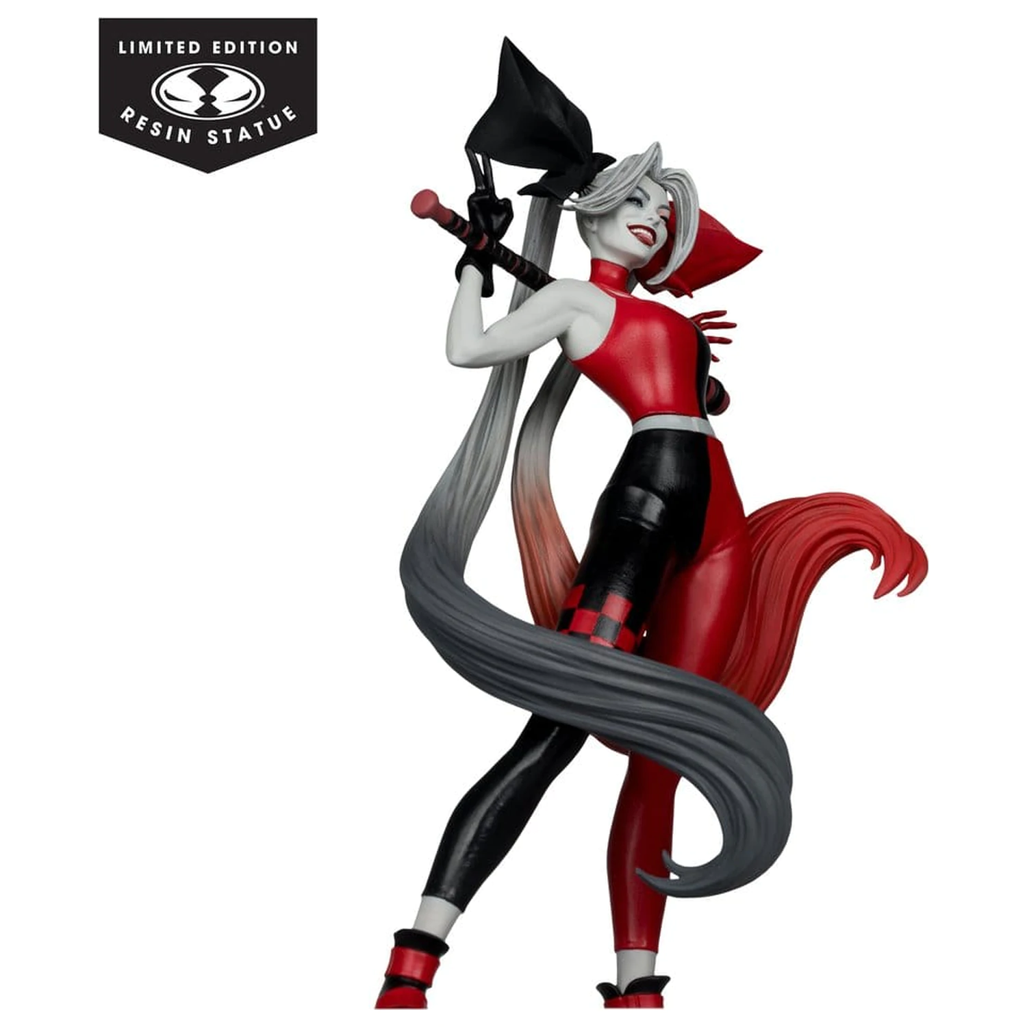 DC Direct Harley Quinn: Red, White & Black Statue 1/10 Harley Quinn von Alex Garner 21 cm Produktfoto
