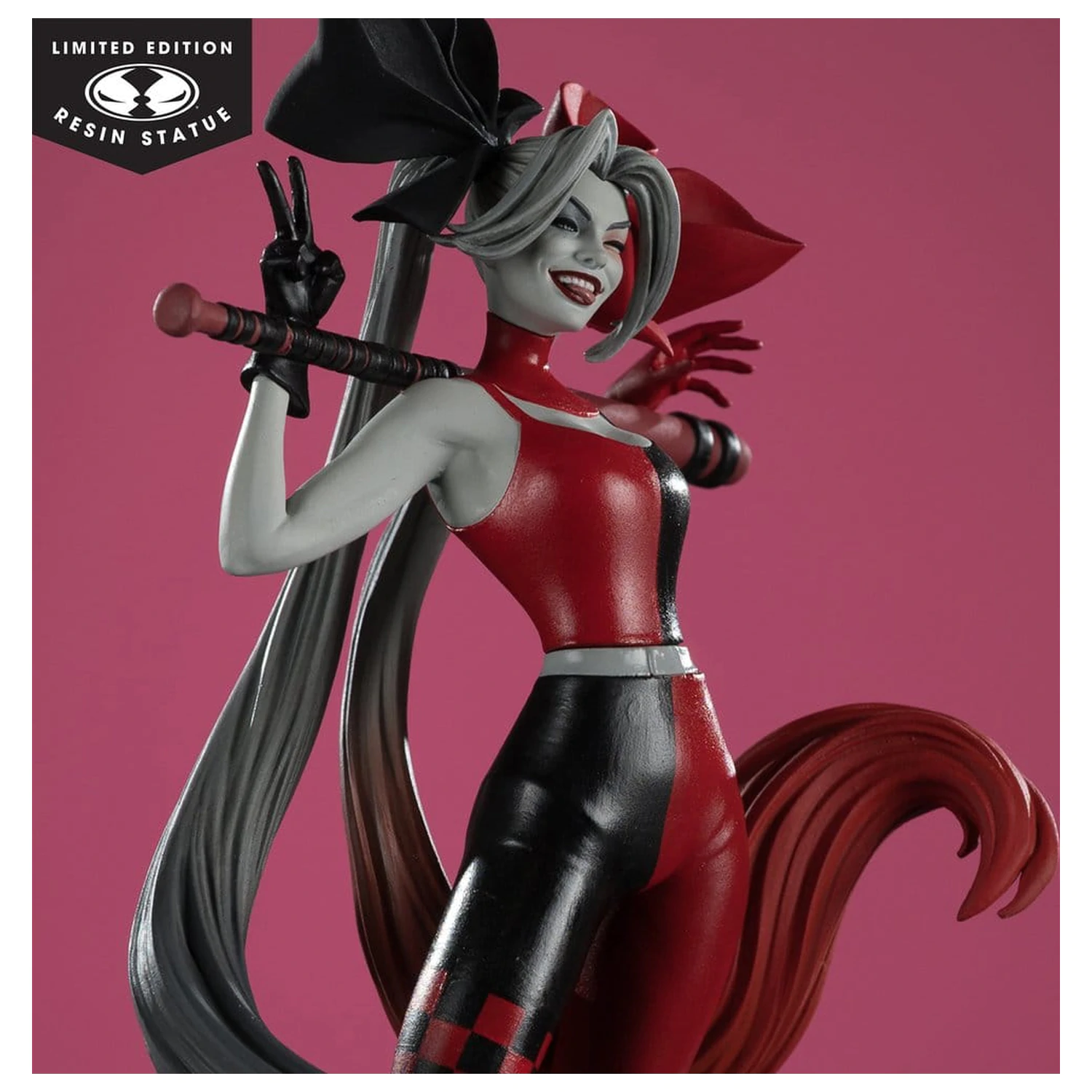 DC Direct Harley Quinn: Red, White & Black Statue 1/10 Harley Quinn von Alex Garner 21 cm Produktfoto
