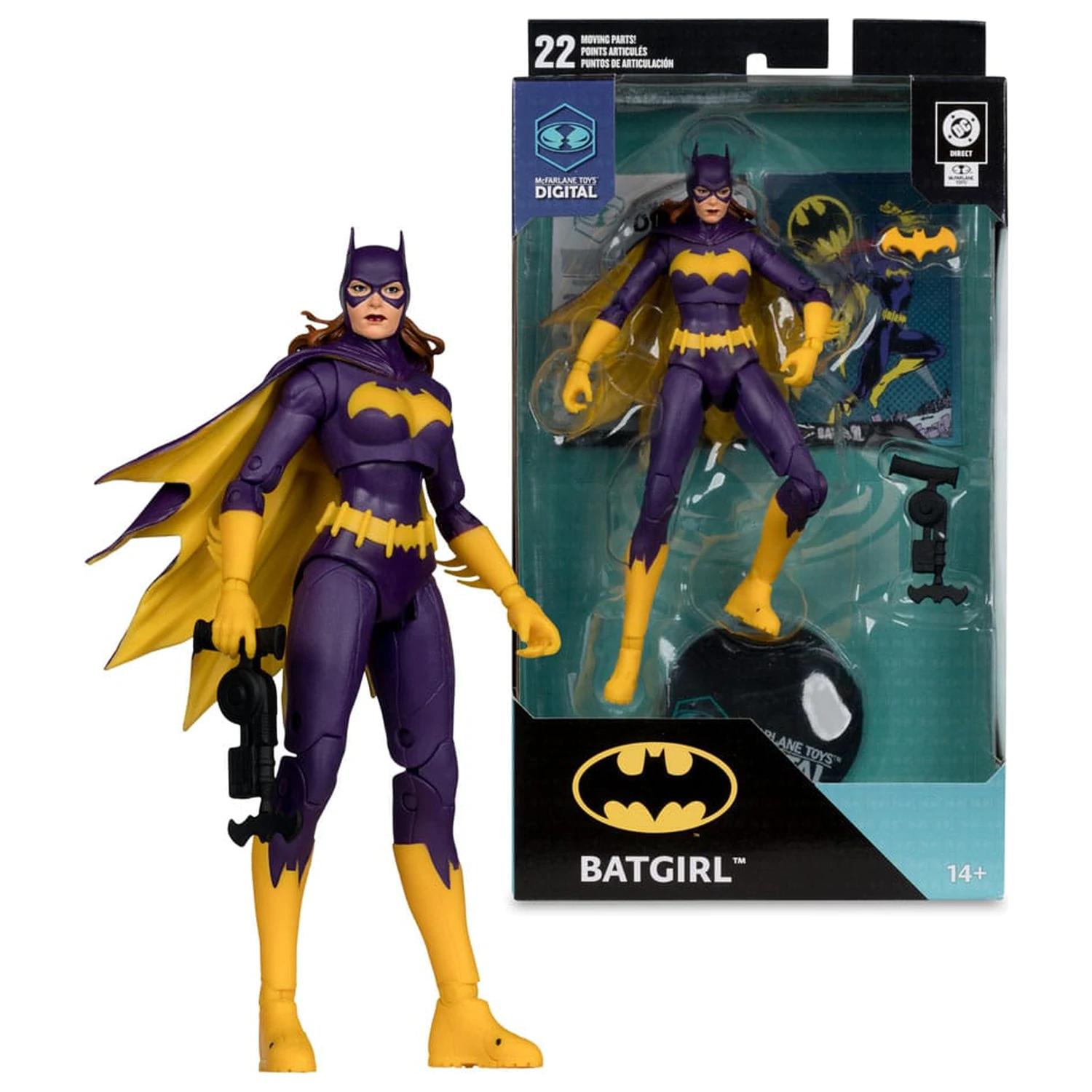 DC Direct McFarlane Toys Digitale Actionfigur Batgirl (DC Classics) 18 cm Produktfoto