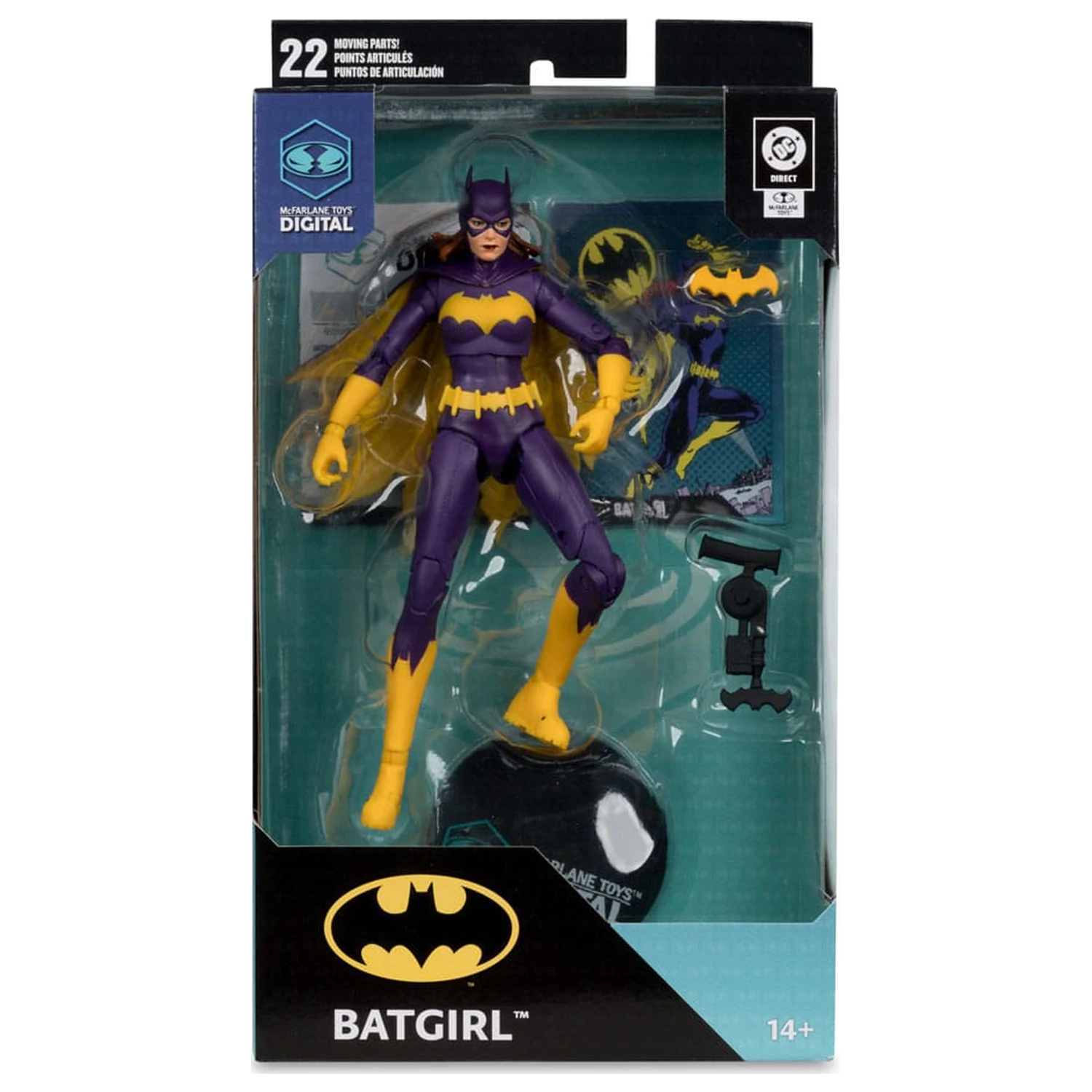 DC Direct McFarlane Toys Digitale Actionfigur Batgirl (DC Classics) 18 cm Produktfoto