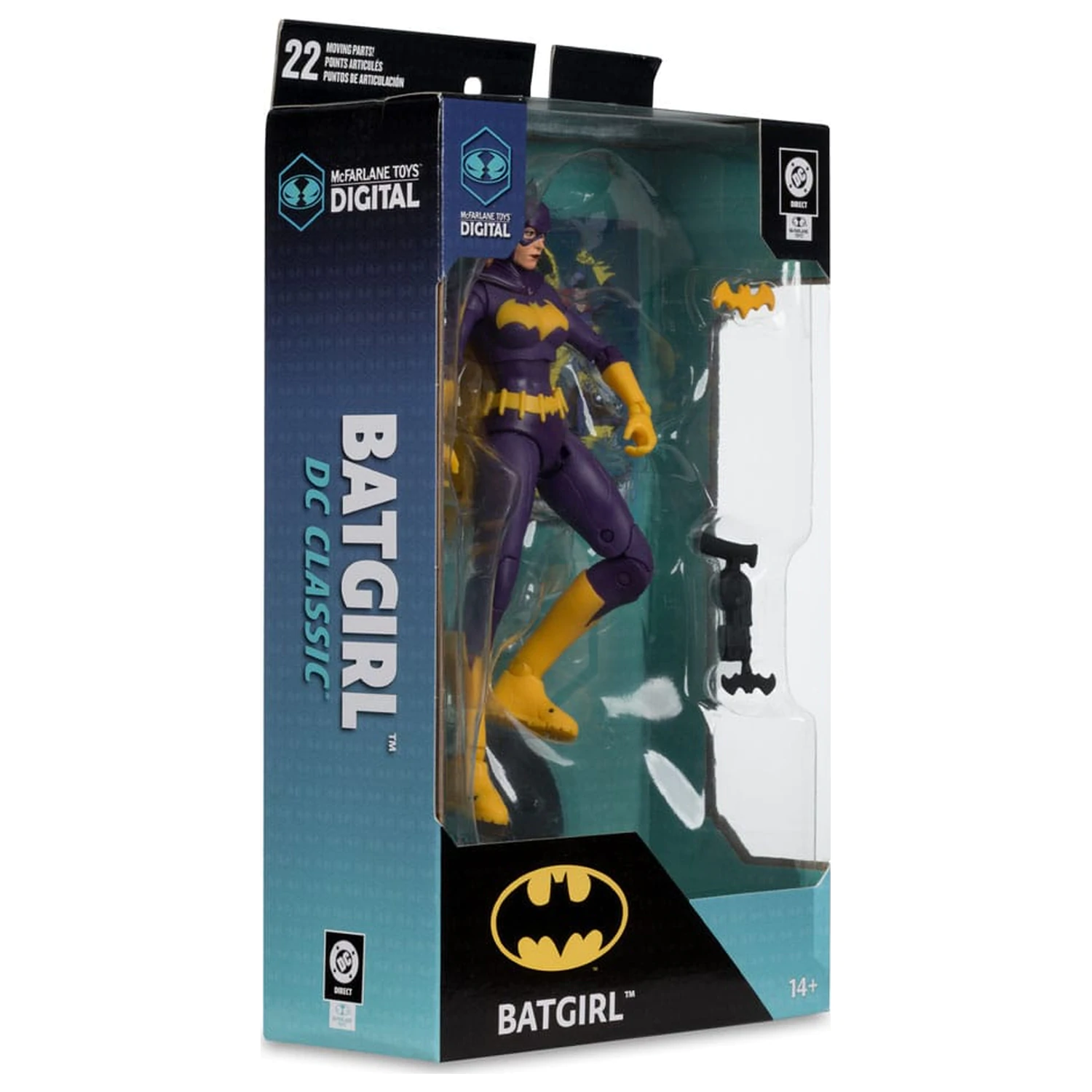 DC Direct McFarlane Toys Digitale Actionfigur Batgirl (DC Classics) 18 cm Produktfoto