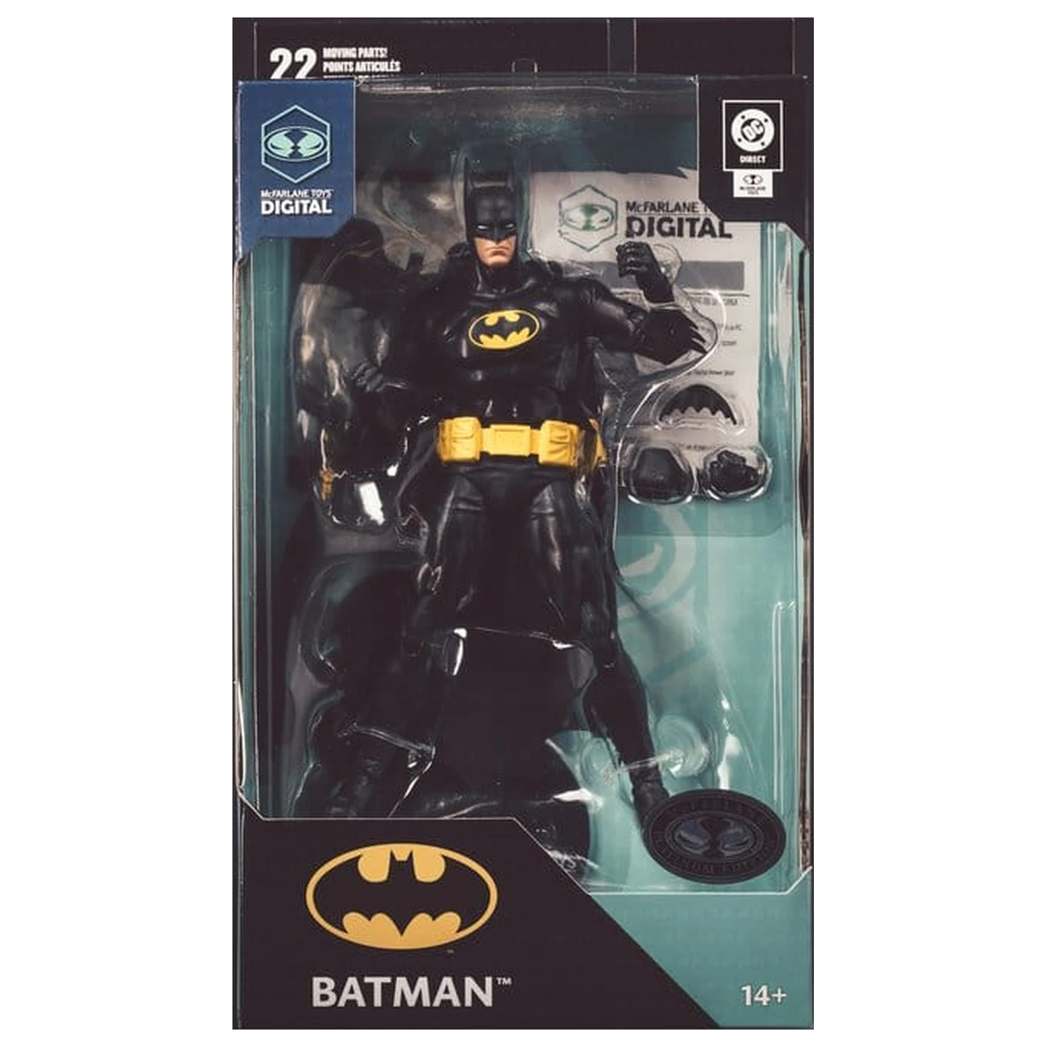 DC Direct McFarlane Toys digitale Actionfigur Batman (No Man's Land) (Platinum Edition) 18 cm Produktfoto