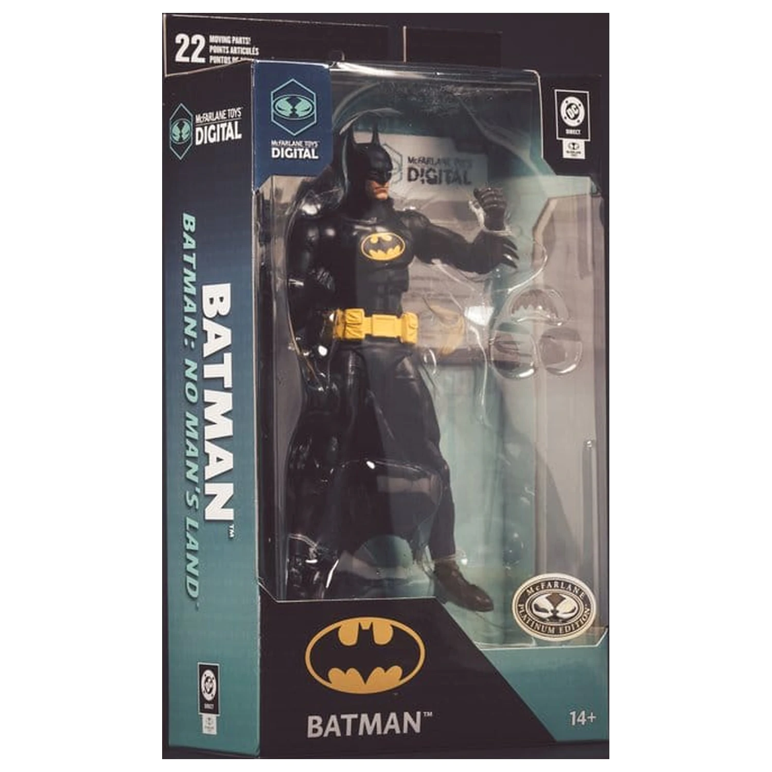 DC Direct McFarlane Toys digitale Actionfigur Batman (No Man's Land) (Platinum Edition) 18 cm Produktfoto