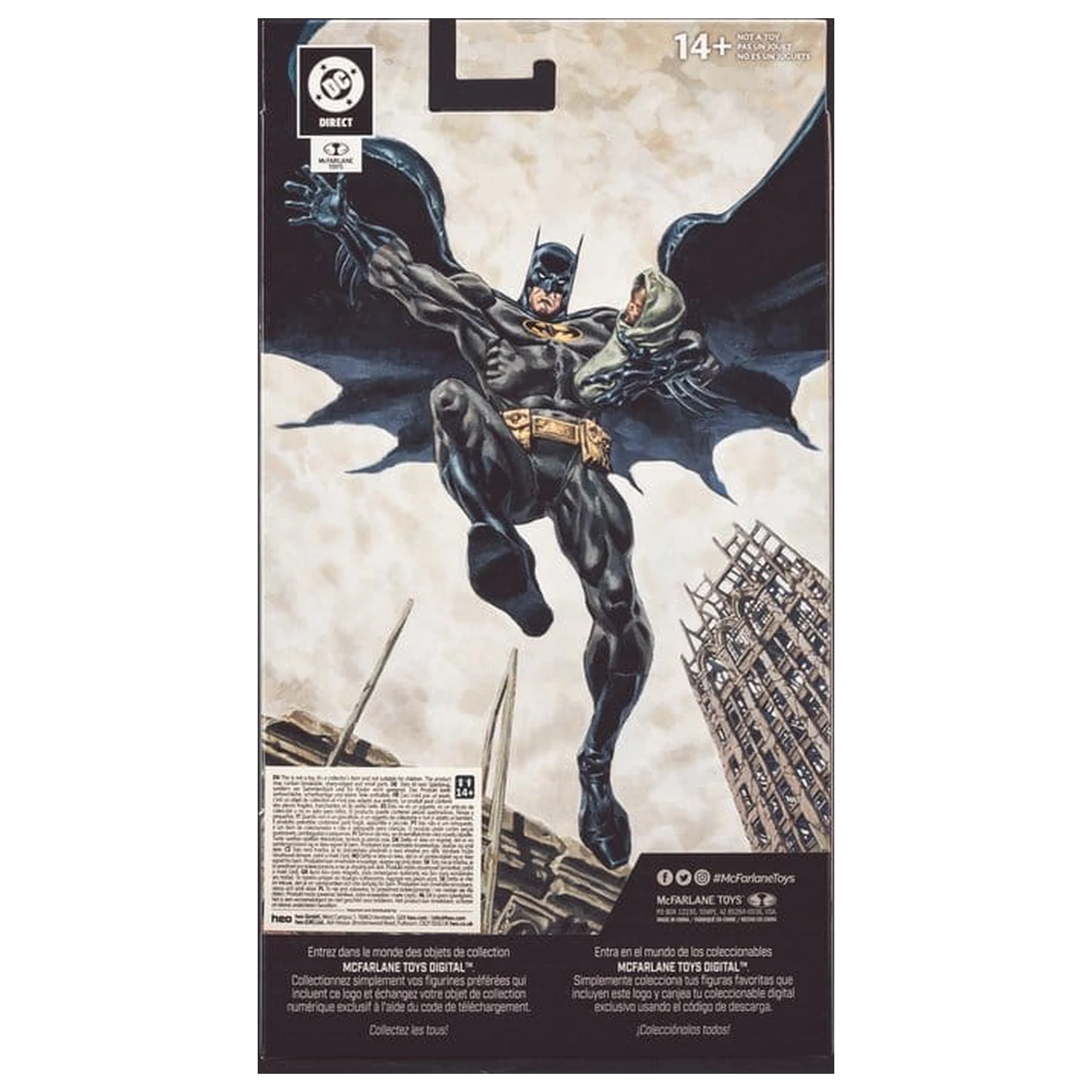 DC Direct McFarlane Toys digitale Actionfigur Batman (No Man's Land) (Platinum Edition) 18 cm Produktfoto