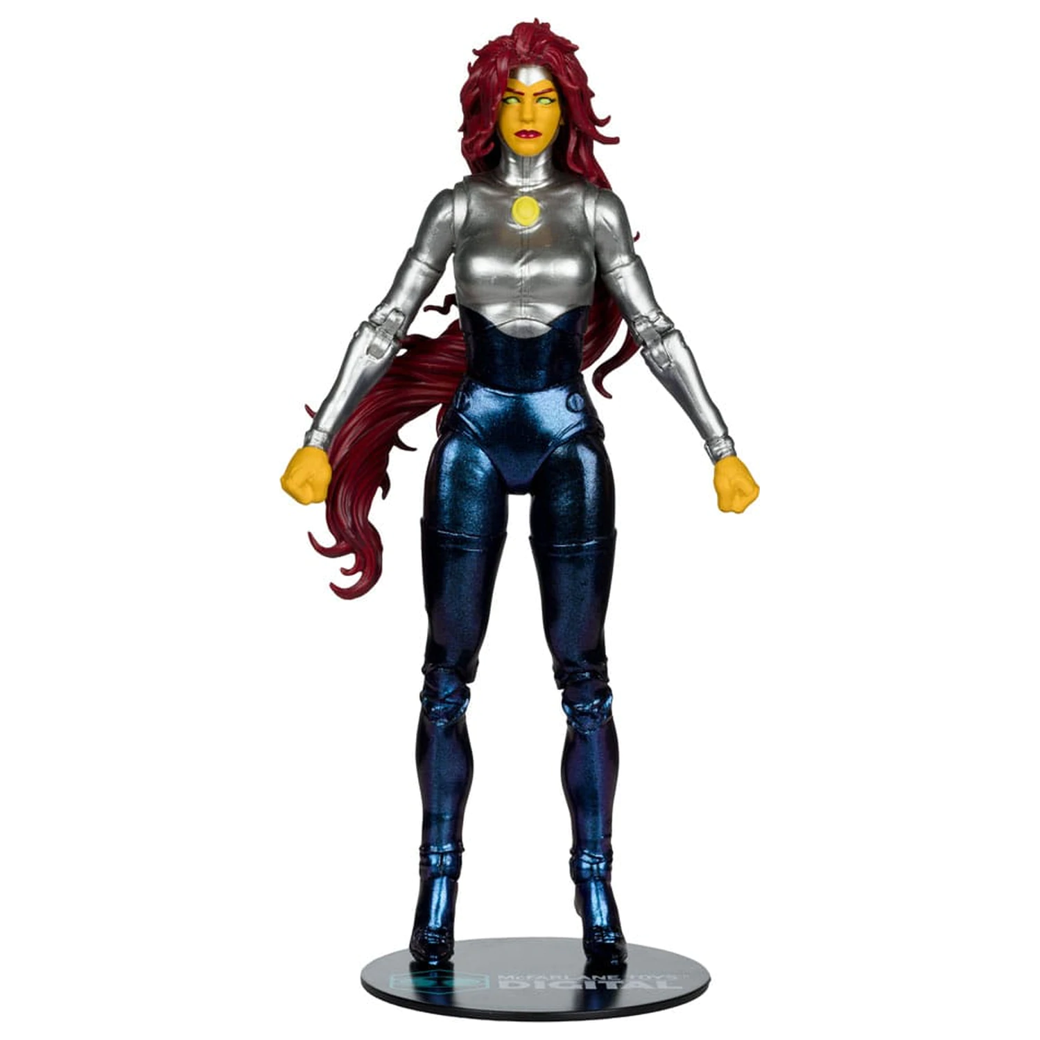 DC Direct McFarlane Toys Digital Actionfigur Blackfire (The New Teen Titans) 18 cm Produktfoto