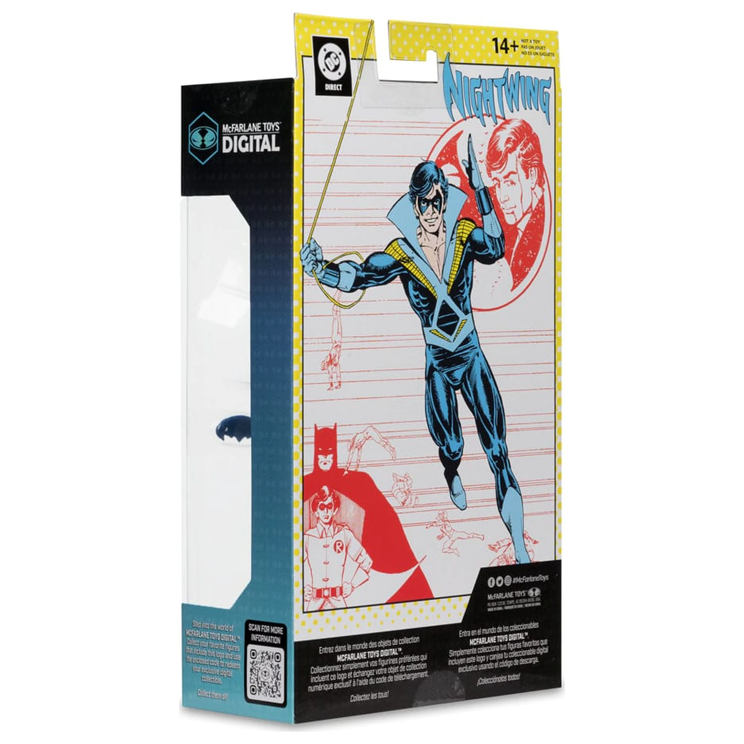 DC Direct McFarlane Toys Digitale Action Figur Nightwing (Teen Titans) 18 cm Produktfoto