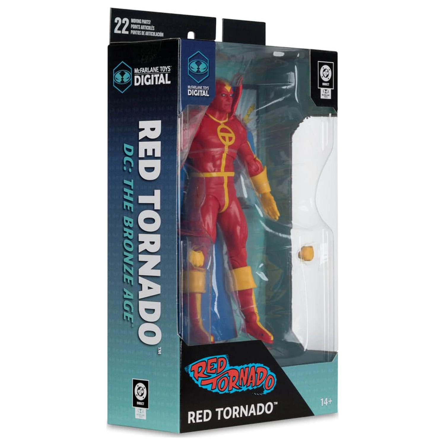 DC Direct McFarlane Toys Digital Actionfigur Red Tornado (Bronze Age) 18 cm Produktfoto