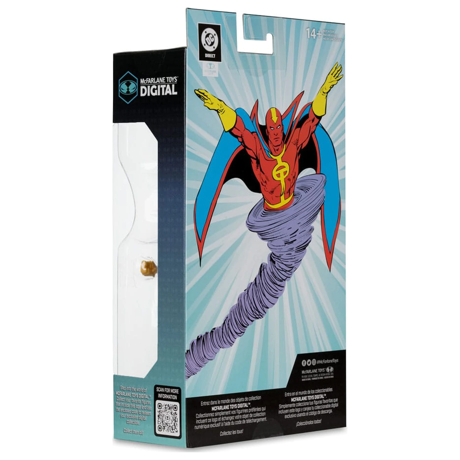 DC Direct McFarlane Toys Digital Actionfigur Red Tornado (Bronze Age) 18 cm Produktfoto