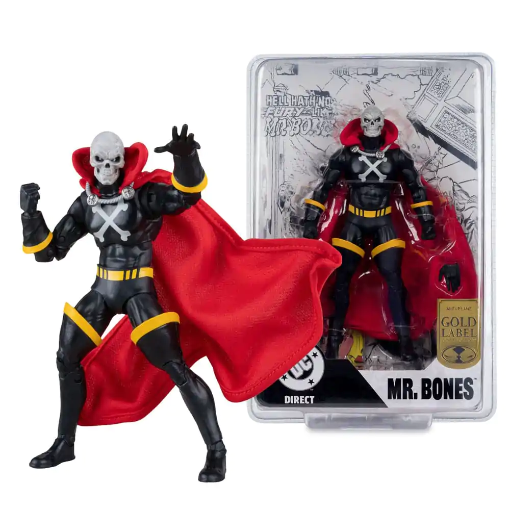 DC Direct Action-Figur Mr Bones (Infinity Inc #16) (Gold Label) 18 cm Produktfoto