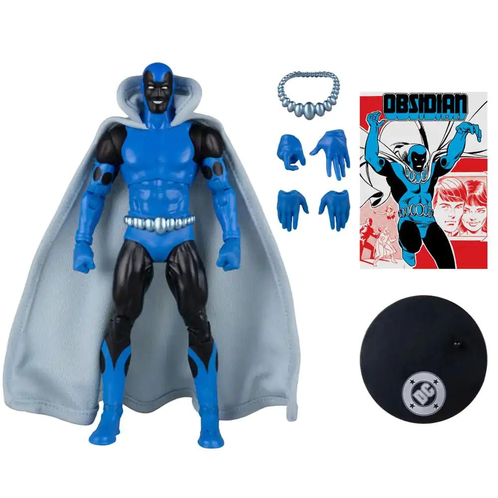DC Direct Action-Figur Obsidian (Infinity Inc #16) (Chase) (Gold Label) 18 cm Produktfoto