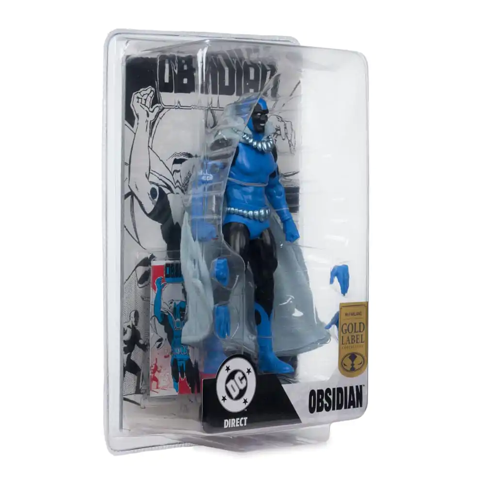 DC Direct Action-Figur Obsidian (Infinity Inc #16) (Chase) (Gold Label) 18 cm Produktfoto