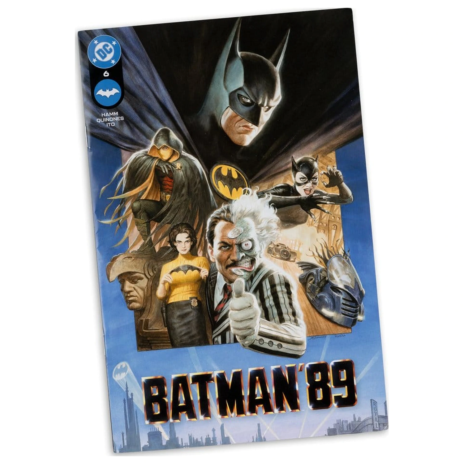 DC Direct Page Punchers Actionfigur Batman (Batman '89) 18 cm Produktfoto
