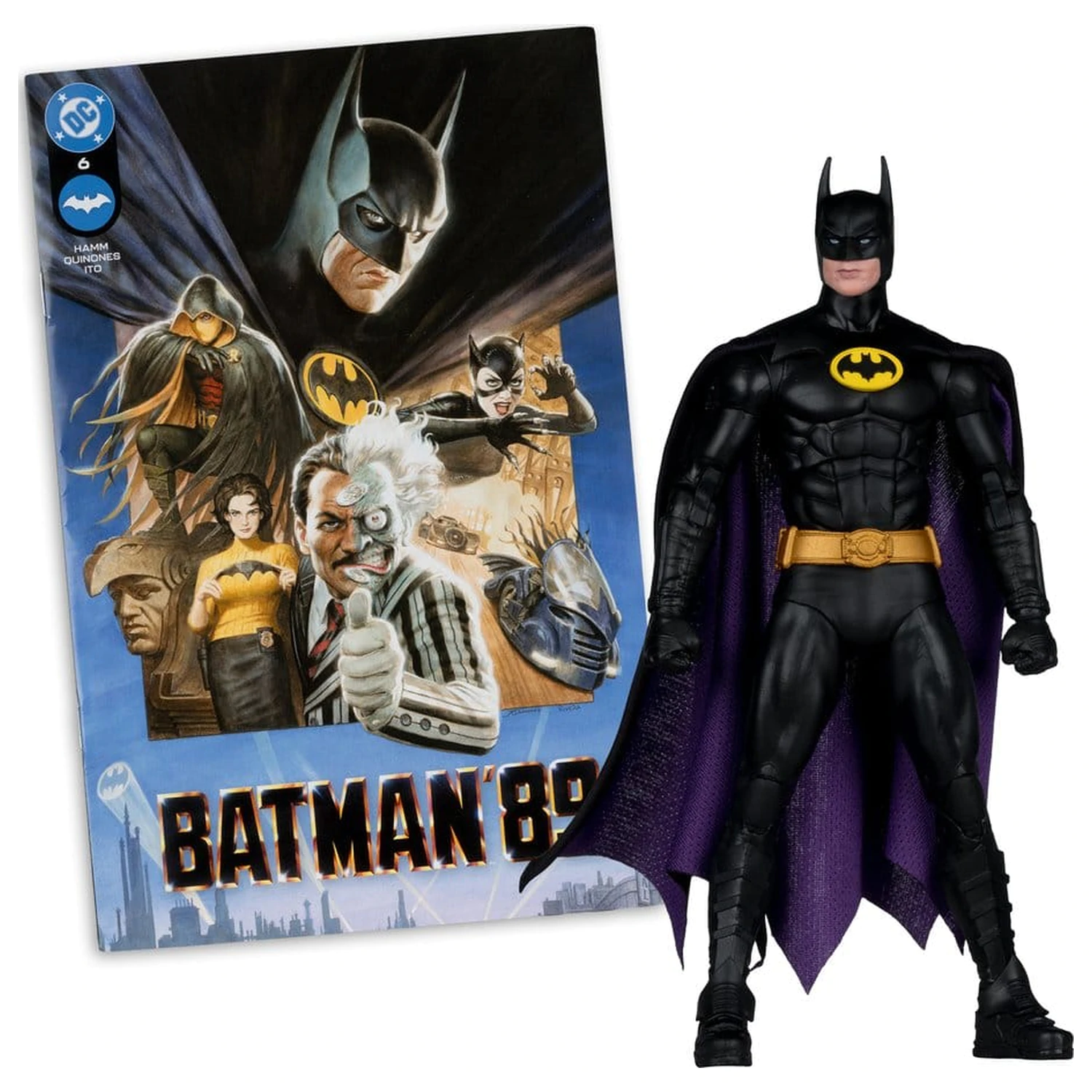 DC Direct Page Punchers Actionfigur Batman (Batman '89) 18 cm Produktfoto